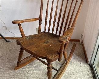 Nice antique rocking chair!
