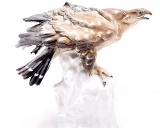 VINTAGE VOLKSTEDT KARL ENS EAGLE / HAWK GREEN WINDMILL RARE GERMANY PORCELAIN $350 plus shipping
 
 
DETAILS:
Vintage
Karl Ens
Volkstedt
Eagle / Hawk
Signed green windmill
1919 - 1945 (1930's) 
approx 9" tall x 9" long