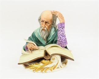 RARE CAPODIMONTE LORENZO DE MEDICI LIMITED ED 146/500 FIGURINE BEAUTIFUL YOUTH $260 plus shipping
 
 
DETAILS:
Porcelain Capodimonte 
Limited Edition 146/500
Lorenzo de Medici
Writing the Song of Chi vuol esser lieto/Ho Beautiful Our Youth Is
 
Approximately 10" x 10" x 10"
 
Condition:  Very good condition. 