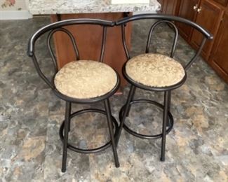 Swivel counter stools