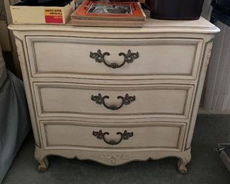 Kindle French Provincial nightstand/chest.