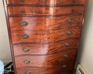 Seven-drawer dresser by Drexel.