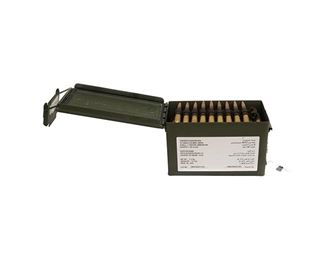 100 Rounds of Belt-Fed LC .50 BMG Ammunition