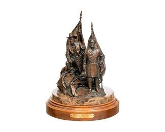 Andy Thomas (b. 1957), “Strike the Tents”, Ed.17/50, Bronze