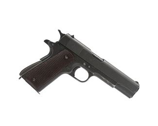 WWII Ithaca M1911A1 US Army .45ACP Semi-Auto Pistol