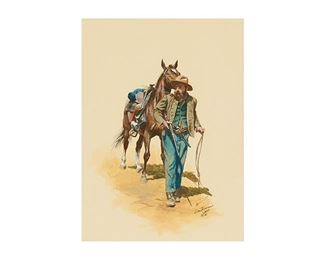 Dan Troiani (b. 1949), "Confederate Cavalryman", 1981