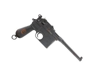 Mauser C96 Late M1930 Commercial BH 7.63 M Semi-Auto Pistol