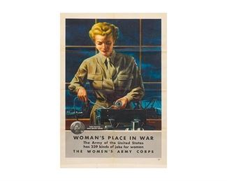 Michael Ramus, "Woman's Place In War", c. 1944