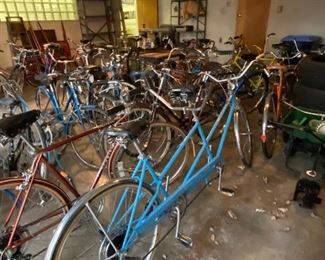 Schwinn #1 Deluxe Twinn Tandem Bike in Robins Egg Blue in Awesome Condition.