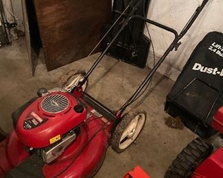 This lawn mower does not work but if you are a tinkerer, you may get it to start!