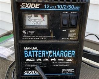“Exide” Battery Charger,