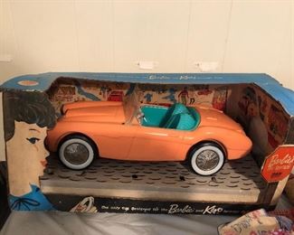 Barbie car from the 1960’s