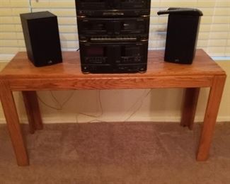 ($55) Fisher Stereo System w/ Polk Speaker