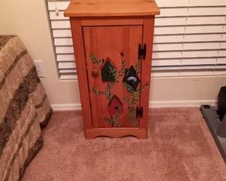 ($45) Hand Painted Cabinet 
