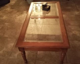($45) coffee table with 2 side tables