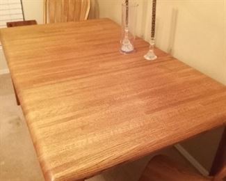 ($108) Dining room table with 6 chairs