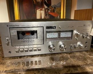Recently serviced and repaired Kenwood tape player