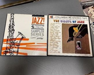 Vintage jazz reel to reel