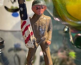 World war one metal soldier