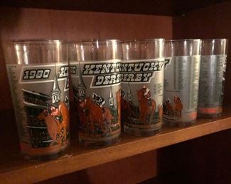 1989 Kentucky derby glass