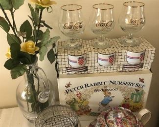 German collectibles and a Croatian cup set