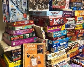 Games, some never opened, some unique, some classics!!!