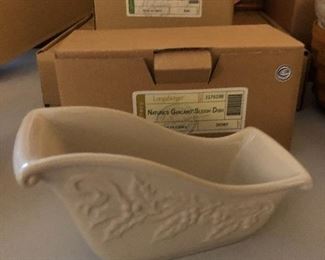 Longaberger pottery new with box