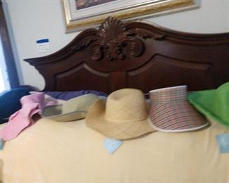 Different hats( church& sun hats)