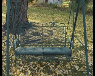 Outdoor Two Seat Swing.