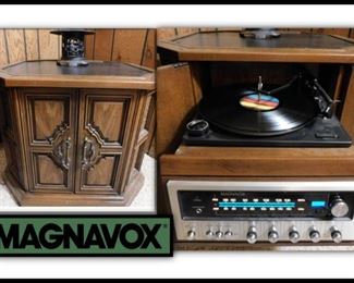 Mid Century Magnavox cabinet stereo.
