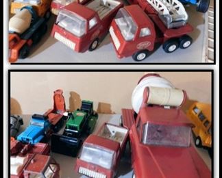 Tonka Toy Trucks and others.