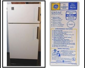 G E Refrigerator Freezer.