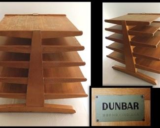 Tree stand magazine rack designed by Edward Wormley for Dunbar.