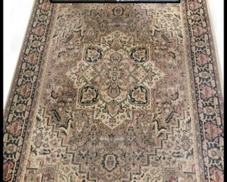 Kaleen Wool Rug. 7' 3" x 10' 7".