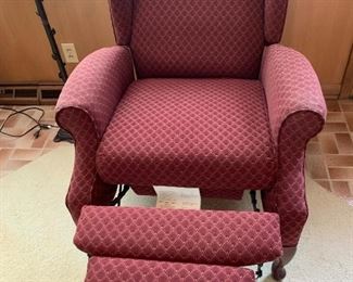 Burgundy Recliners (2)