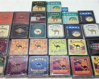 ASSORTED CAMEL TOBACCO CIGARETTES ADVERTISING