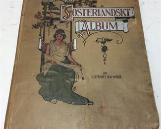 1909 FOSTERLANDSKT ALBUM LITERATURE SWEDISH