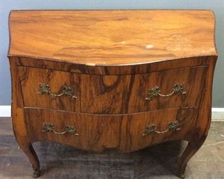 VINTAGE ITALIAN MADE 2 DRAWER COMMODE