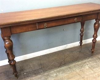 ETHAN ALLEN FURNITURE HALL TABLE, FURNITURE
