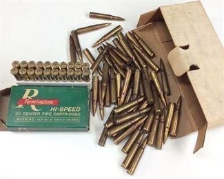 2 BOXES 30-30 WINCHESTER AMMO 7.65MM
