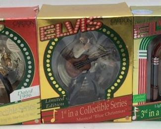 (3) ELVIS HOLIDAY COLLECTIBLE SERIES