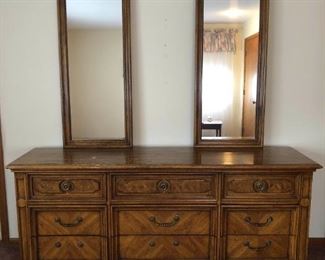1978 Thomasville Dresser with Armoire