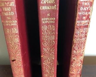Antique Rudyard Kipling Books