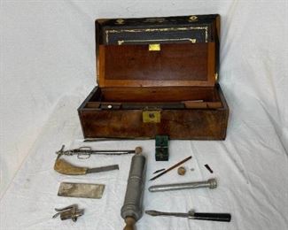 Antique Veterinarians Box and Tool Set