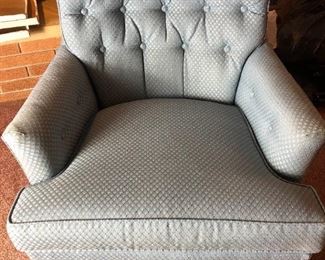 Blue Upholstered Chair