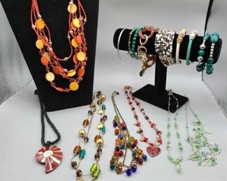 Colorful Costume Jewelry Collection