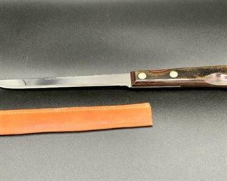Kinfolks Fillet Knife with Leather Sheath