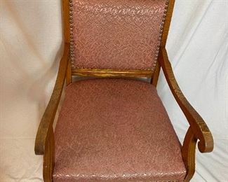 Late 1800s Antique Wooden Chair