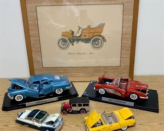 Model Car Collection and Print