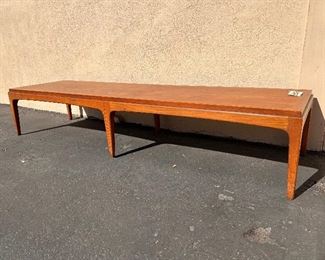 Lane Rhythm coffee table 5' 10"